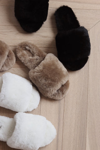 Sheepskin Slippers - Nice Cream London