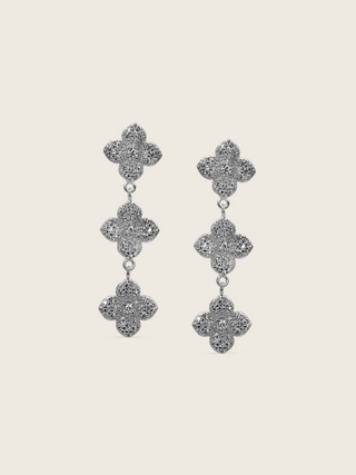 Mini-Triple Hydrangea Earrings